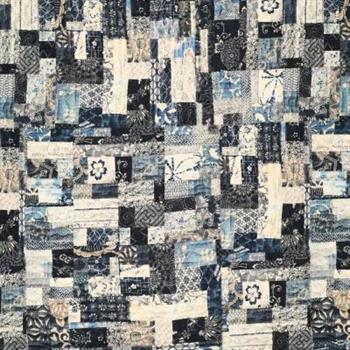 Denim Mix print cotton Twill